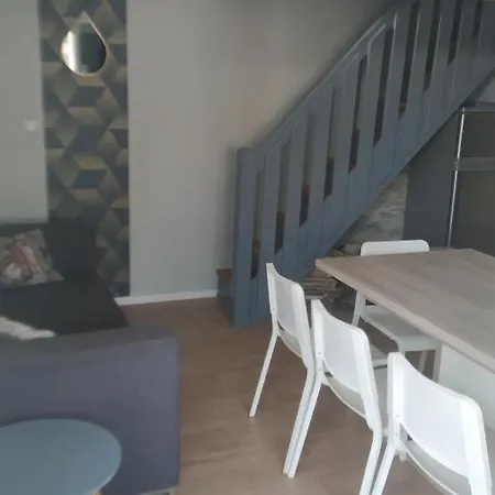 T3 Duplex, Centre Port, Clim, Garage, Piscine Lägenhet *
