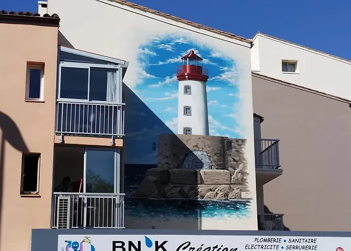 T3 Duplex, Centre Port, Clim, Garage, Piscine דירה